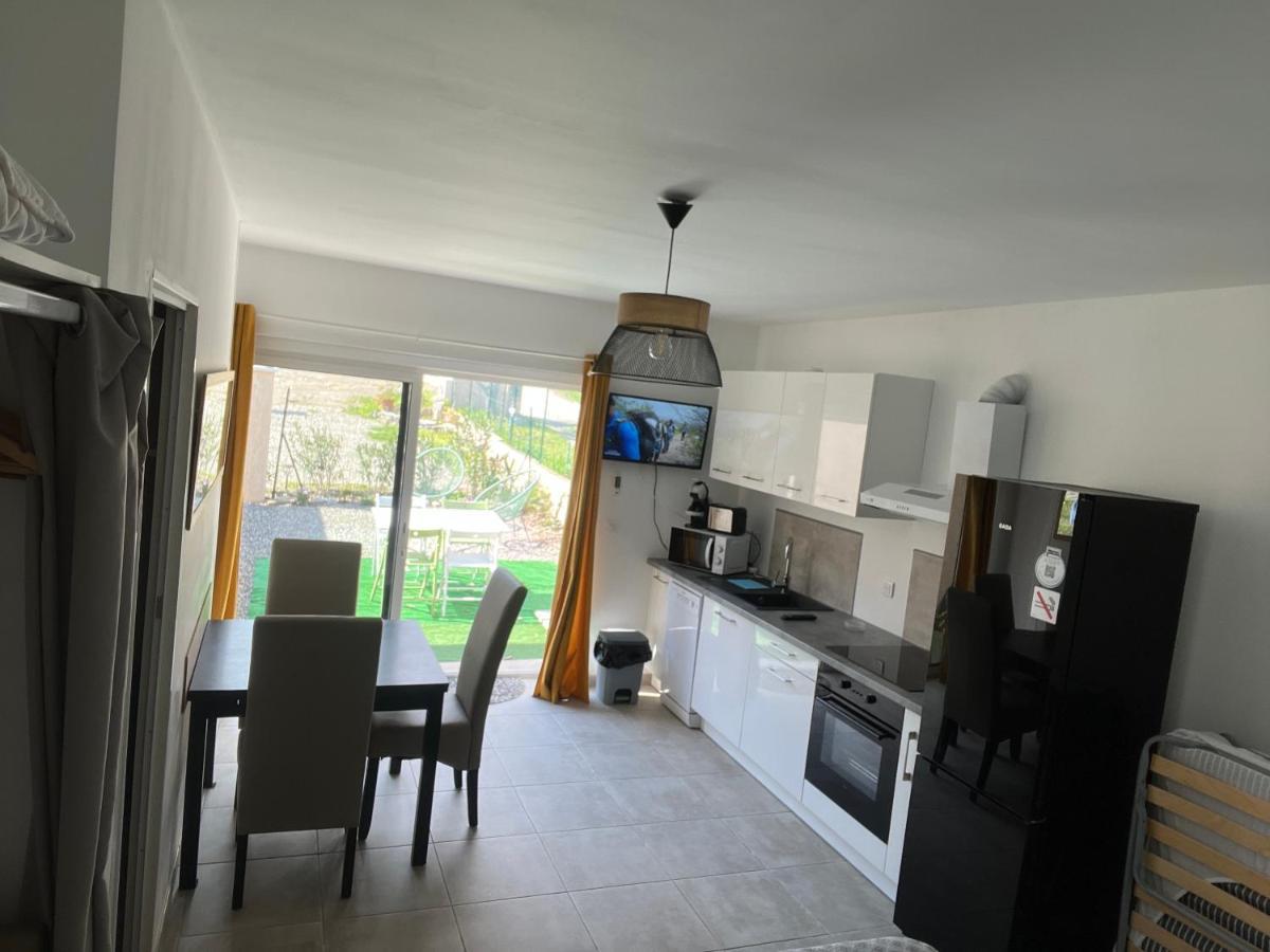 Studio Tout Equipe A La Nuitee Ou Plus,Proche Aeroport Bastia Lucciana  Exteriör bild